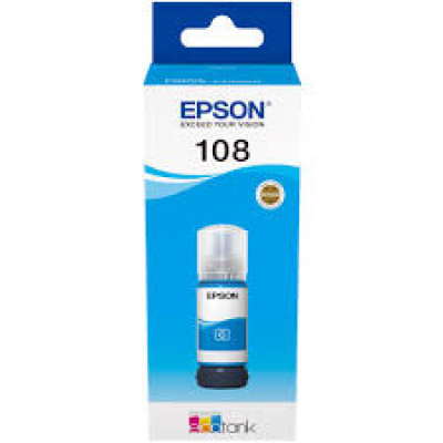 Epson EcoTank 108 - 70 ml - cyan - original - ink refill